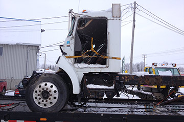 Achat de camions lourds ou endommagés