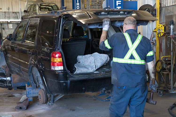 Recyclage auto Montréal